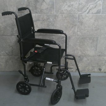 Manual Wheelchair 17x16 -Transport Chair