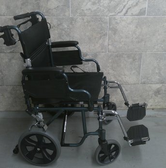 Manual Wheelchair 18x15 - Transport Chair