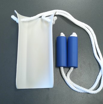 Mobility Aid--Sock Aid, Foam Handles