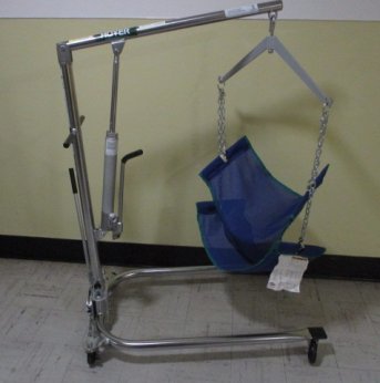 Manual Lift with sling