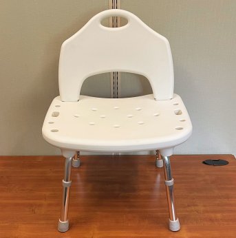 SHOWER CHAIR WITH BACK