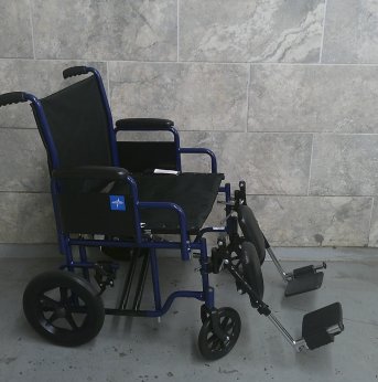 Manual Wheelchair 22x18 - Bariatric Transport Chair