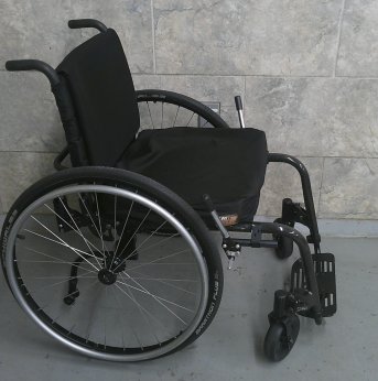 Rigid Frame Manual Wheelchair 16x17