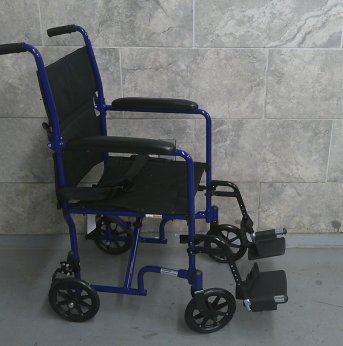 Manual Wheelchair 18x16 - Transport Chair