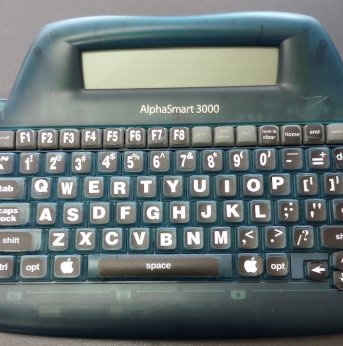 green keyboard