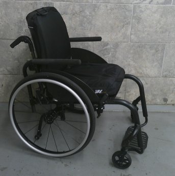 Rigid Frame Manual Wheelchair 17x18