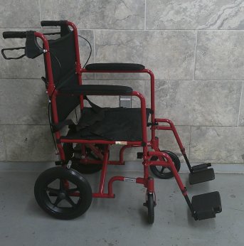 Manual Wheelchair 18x16 - Transport Chair