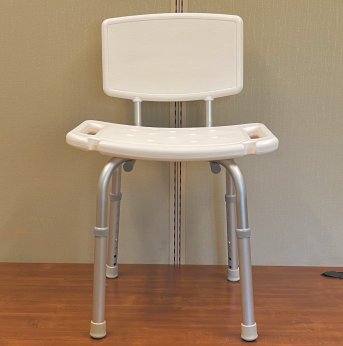SHOWER CHAIR WITH BACK