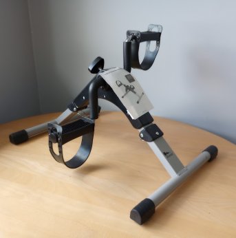 folding under desk pedal machine