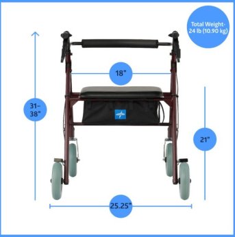 BARIATRIC ROLLATOR