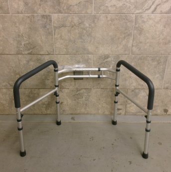 toilet safety rail