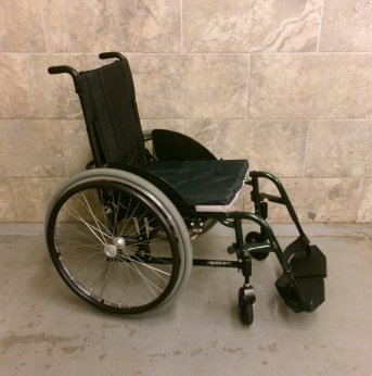 Rigid Frame Manual Wheelchair 16x17