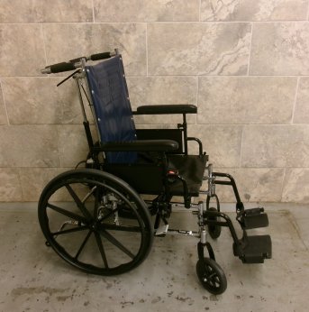 Manual Wheelchair 18x18 - Reclining High Back