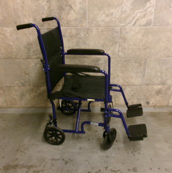 Manual Wheelchair 18x16 - Transport Chair