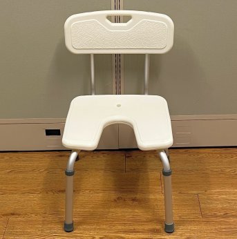 SHOWER CHAIR WITH BACK