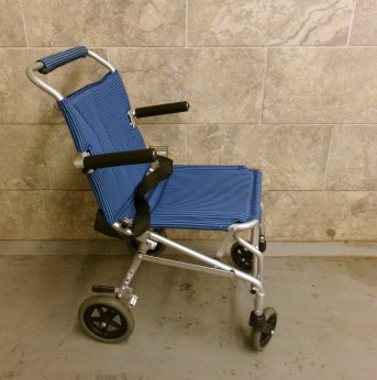 Manual Wheelchair 18x17 - Transport Chair