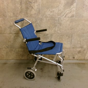 Manual Wheelchair 18x17 - Transport Chair