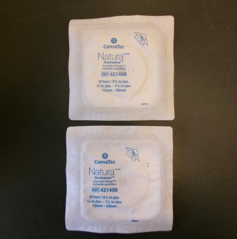 Skin Barrier with Accordion Flange - 2 Pack