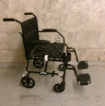 Manual Wheelchair 19x16 - Transport Chair